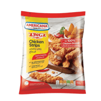 زنجر ستربس الدجاج حار من امريكانا 750غ