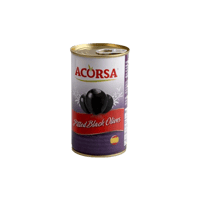 زيتون اسود منزوع النواة من اكورسا 350غ