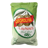 شرائح زيتون اخضر اسباني 936غ