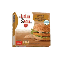 برجر دجاج بالقسماط من ساديا 12قطعة
