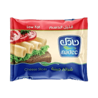 شرائح جبنة برجر قليل الدسم من نادك 10شرائح