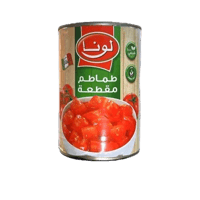 طماطم مقطعة من لونا 400غ