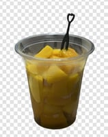 مانجو مقطع علبة