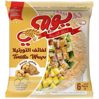 لفائف التورتيلا من يومي 6قطع