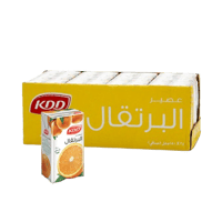 عصير برتقال كي دي دي كرتون 24 حبة ×180مل