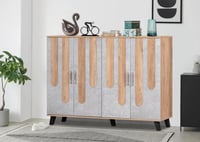 وحدة تخزين ارفف للاحذية 4 درف