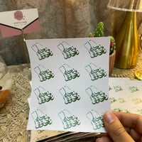 استكرات نحلم ونحقق 3سم عدد 50