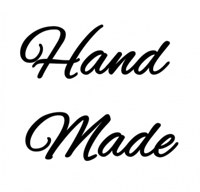 ختم الصابون والفخار بعبارة Hand Made