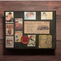 صندوق جلد كحلي