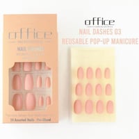 اظافر اوفيس مطفي مخملي لصق ذاتي - 03