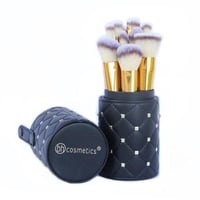 مجموعة فرش ستادد السوداء كوتشور من بي اتش كوزمتكس-...