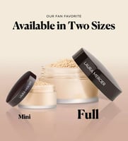 لورا مارسيه بودرة تثبيت سائبة نصف شفافة للوجه ميني...