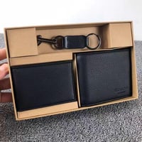 طقم كوتش محفظة ومحفظة بطايق وميدالية