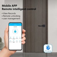 البيومترية بصمة قفل باب المنزل الذكي ، كلمة السر ق...