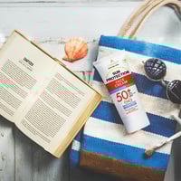 كريم للوجه للحماية من الشمس +50 75ml + لوشن الحماي...