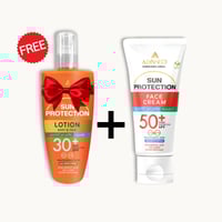 كريم للوجه للحماية من الشمس +50 75ml + لوشن الحماي...