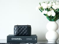 CHANEL SMALL Black VANITY CASE