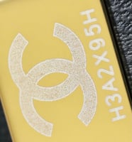 Mini Flap Bag With Handle Silk And Gold Metal Blac...