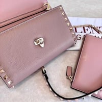 Valentino Garavani Rock stud WOC Nude