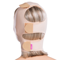 مشد بعد عملية شفط الدهون للوجه والرقبه والدقن Lipo...