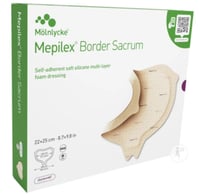 ضماد للتقرحات رغويه سيليكون Mepilex Border Sacrum