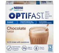 نستله اوبتيفاست شيك شوكلاته ( NESTLE 12 * 53g )