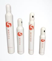 أسطوانة اكسجين صيني حديد مع غطاء