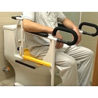 كرسي حمام لكبار السن ينفتح من الخلف مع رافعة - عاد...
