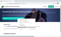 ترخيص Internet Download Manager (1 جهاز / مدى الحي...