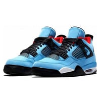 حذاء اير جوردان 4 ازرق
