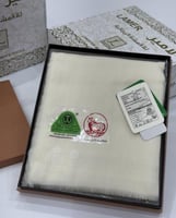 شال كشميري صوف طبيعي 100٪ سادة رسمي