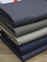 قماش رجالي شتوي مقلم تيتانيوم