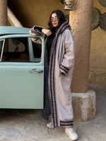 فروات نسائيه تطريز سدو فاخرة