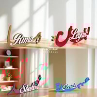 اسماء ثري دي خشب واكريلك 3D