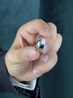 دبلة رجالية كارتير فضة خالص عيار 925