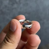 دبلة رجالي فضة سادة 925