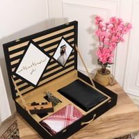 بوكس رجالي فاخر للعيد بالاسم والصورة