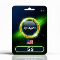 بطاقة امازون امريكي 5 دولار
