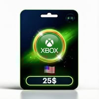 اكس بوكس 25$ امريكي