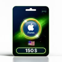 بطاقة ايتونز 150 دولار امريكي