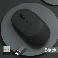 Black  with adapter