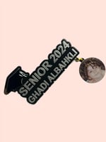 بروش تخرج كرلك ذهبي وفضي