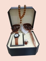 طقم ساعه اطفال مع نضاره