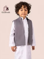 سديري دبل فيس رصاصي مع اسود