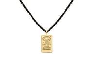 قلادة سبيكة الذهب 31.1جرام عيار 24 قيراط