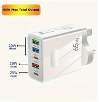 شاحن جوال سريع 65 وات