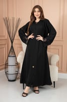 اجمل عباية كم شيفون خرز