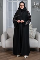 عباية شغل اري كتف ملون