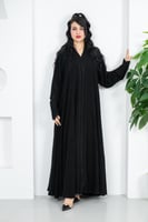 عباية كلوش فتحة كم رودينا