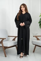 عباية بطرحة كلفة تطريز 3